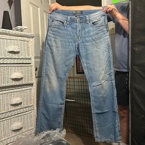 Silver Men’s Jeans